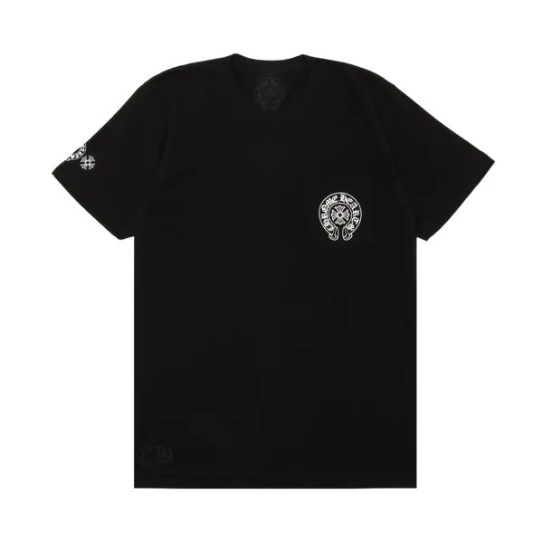 Футболка Chrome Hearts Horseshoe, черная