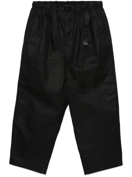Comme des Garçons Homme брюки со складками, черный
