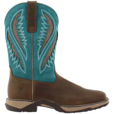 Женские повседневные ботинки Ariat Anthem Ventek Square Toe Cowboy Размер 9,5 B 10031665