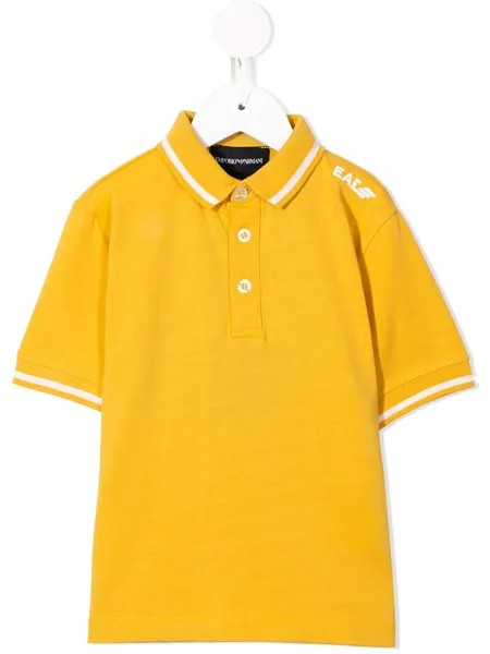 Emporio Armani Kids рубашка поло с логотипом