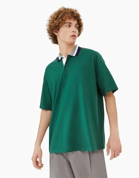 Футболка мужская Gloria Jeans BKT012215 зеленая M