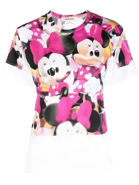 Comme Des Garçons футболка с принтом Minnie Mouse