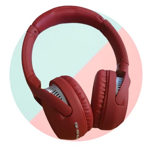 Беспроводные наушники ENJOY HZ-BT700/складные наушники с шумоподавлением/красный