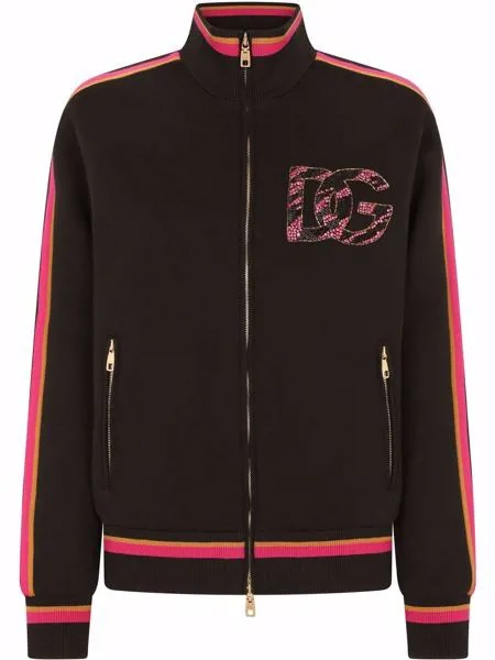 Dolce & Gabbana куртка на молнии с логотипом
