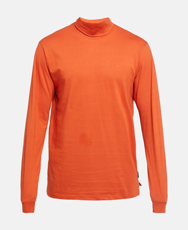 Пуловер с высоким воротником Hajo, цвет Pumpkin Orange