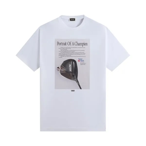 Футболка Kith For TaylorMade Champion Vintage Tee, белый