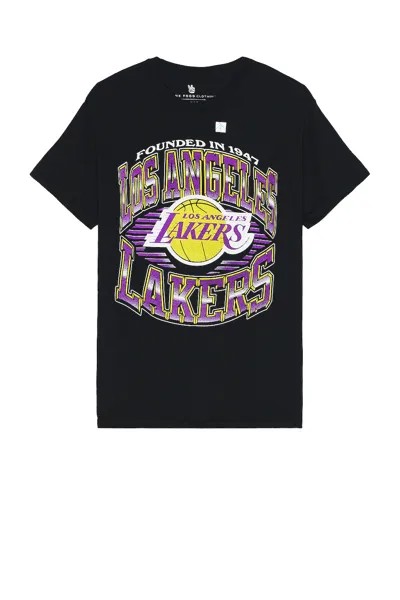 Футболка Junk Food Lakers Chrome Lines Flea Market, черный