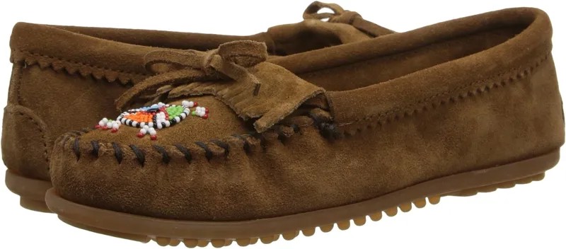 Лоферы Me To We Maasai Mocs Minnetonka, цвет Dusty Brown