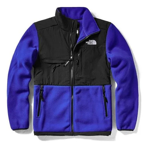 Куртка THE NORTH FACE 1995Denali Fleece Contrasting Colors Stay Warm Jacket Couple Style Blue, синий