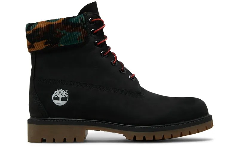 6-дюймовые ботинки Heritage с теплой подкладкой Timberland, черный