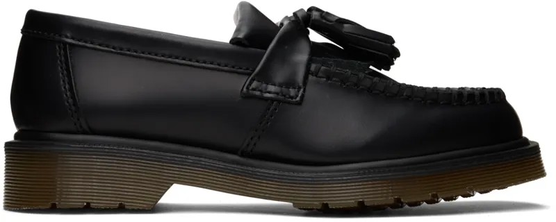 Черные лоферы Adrian Dr. Martens