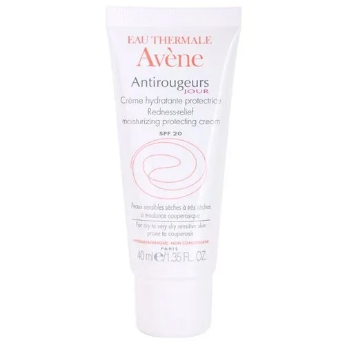 AVENE Antirougeurs Jour Дневной увлажняющий крем для лица от покраснений кожи SPF 20, 40 мл
