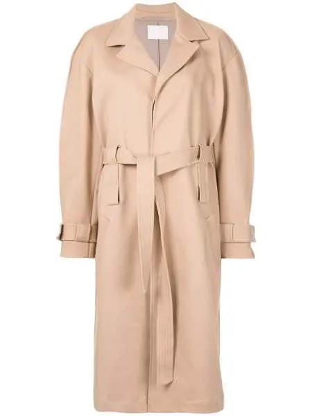 Dion Lee тренч с двойным поясом