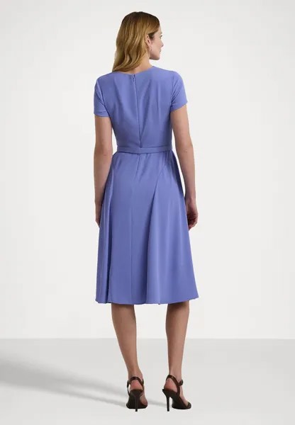 Летнее платье BELTED GEORGETTE DRESS Ralph Lauren, сирень
