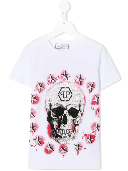 Philipp Plein Junior футболка с логотипом