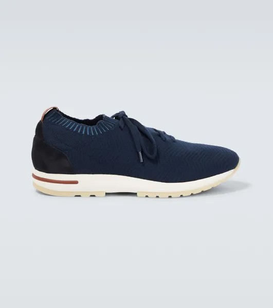 Кроссовки 360 LP Flexy Walk Wish® из шерсти Loro Piana, синий