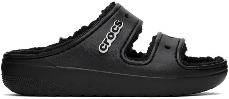 Черные классические босоножки Cozzzy Crocs