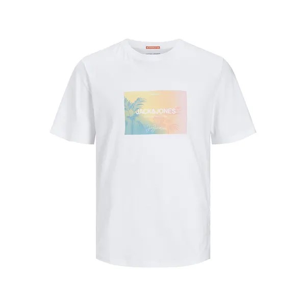Футболка Jack & Jones Aruba Sunset Branding sleeveless T-shirt, белый