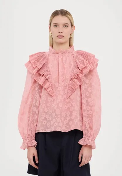 Блуза JULIETTE BLOUSE Hofmann Copenhagen, розовый