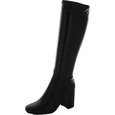 Женские черные сапоги до колена Steve Madden Lizah, размер 9,5, средний (B,M) BHFO 0479