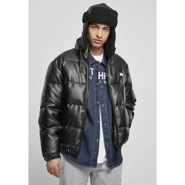 Куртка Southpole Imitation Leather Bubble, черный