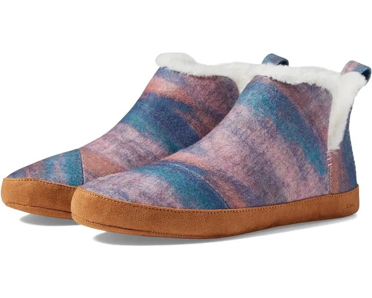 Тапочки TOMS Lola, цвет Cloudy Pink Ombre Print