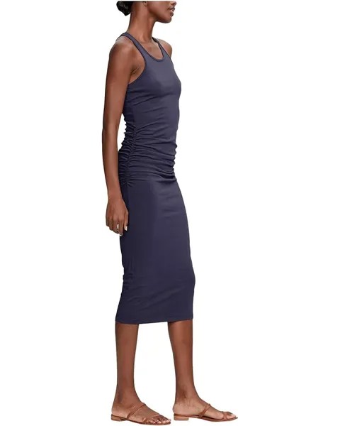 Платье Michael Stars Racerback Dress w/ Shirring, цвет Admiral