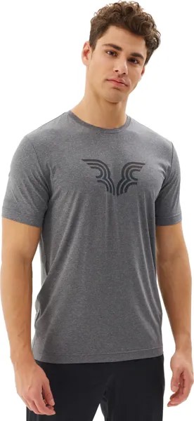 Футболка мужская Bilcee Men Knitting T-Shirt серая L