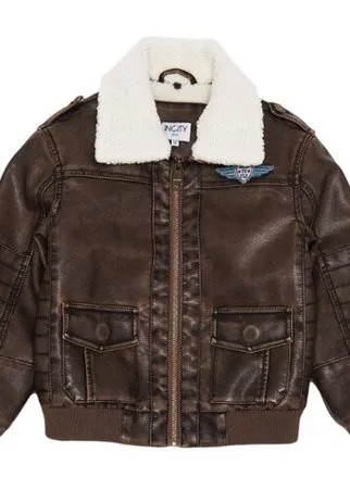 Куртка INCITY размер 152, коричневый