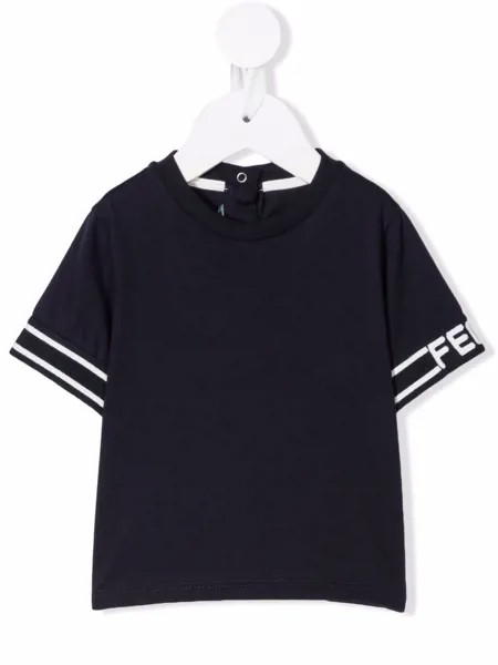 Fendi Kids футболка с логотипом