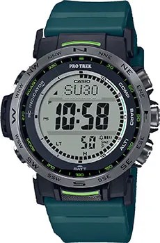 Японские наручные  мужские часы Casio PRW-35Y-3. Коллекция Pro-Trek