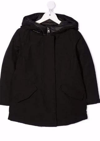 Woolrich Kids пуховик с капюшоном