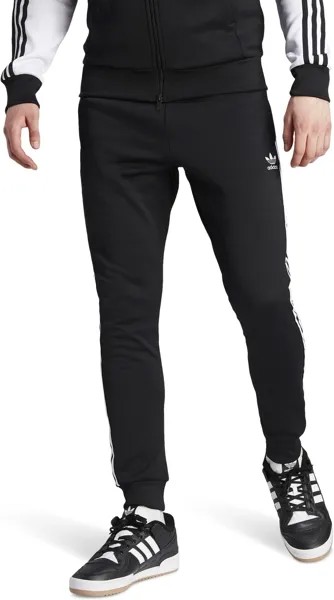 Спортивные брюки Adicolor Classics Superstar цвета Primeblue adidas, цвет Black/White