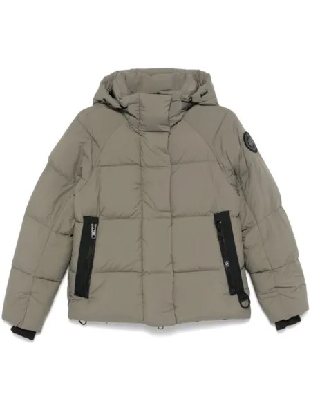 Canada Goose пуховик Junction, зеленый