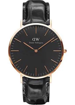 Fashion наручные  мужские часы Daniel Wellington DW00100129. Коллекция Classic Black Reading