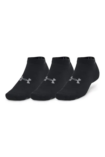 Носки тренировочные с логотипом - 3 пары Under Armour, черный