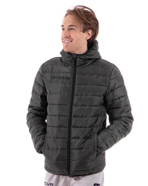 Зимняя куртка мужская Givova G013 черная L