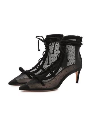 Текстильные ботильоны Bootie REDVALENTINO