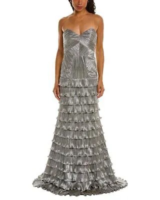 Женское платье с рюшами Zac Posen