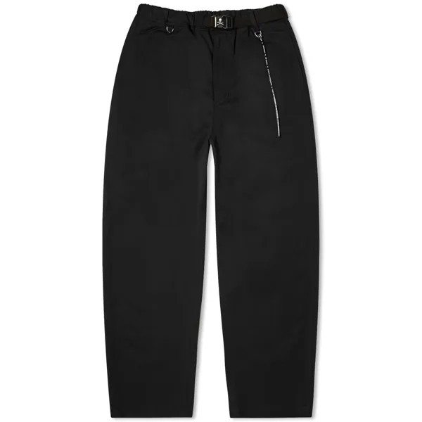 Брюки Mastermind World Belted Drawstring Skull Trousers, черный
