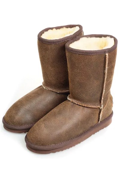 Угги мужские Shepherd's Life SLW-CLS22 коричневые 39 RU