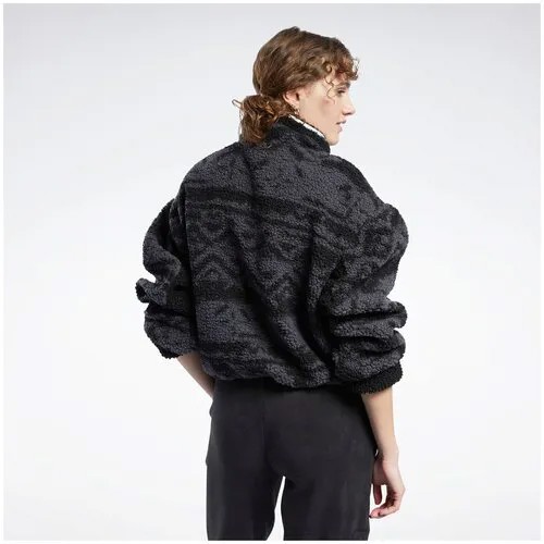 Джемпер Reebok CL GP WE FLEECE AOP BLACK FT6292 XS