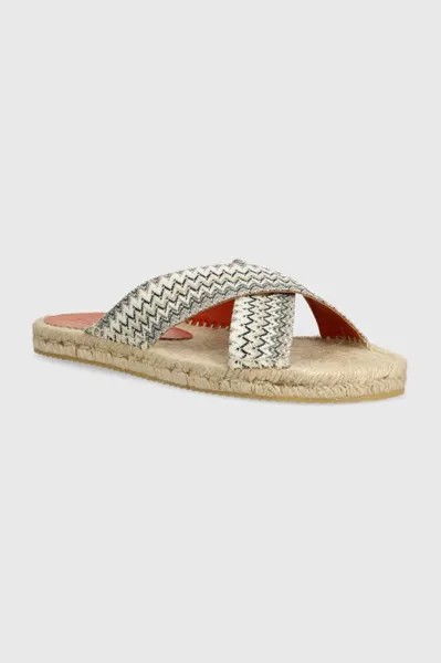 Шлепанцы Наксос Missoni, бежевый