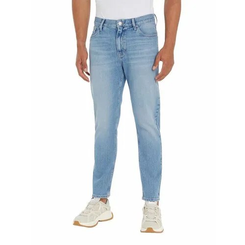 Джинсы зауженные Tommy Jeans, размер 32/32, голубoй