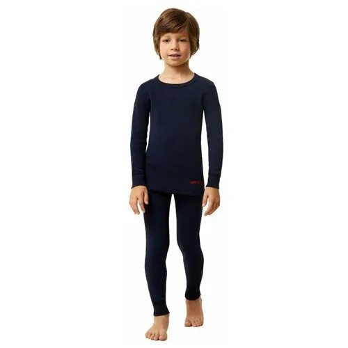 Термобелье для мальчиков Cotton Comfort Everyday MCLCCEB0102ttt/темносиний 104-110