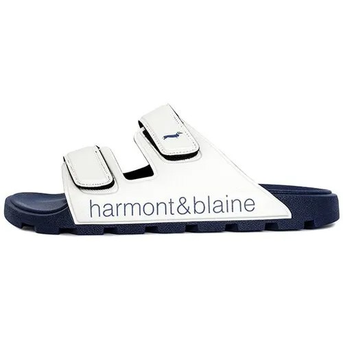 Шлепанцы Harmont & Blaine, искусственная кожа, размер 45, белый