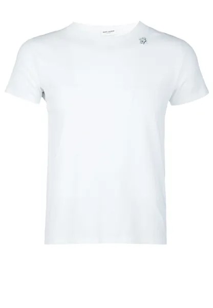 Футболка мужская SAINT LAURENT 107401 белая XL