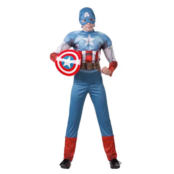 Батик Карнавальный костюм Капитан Америка Мстители Марвел 5091