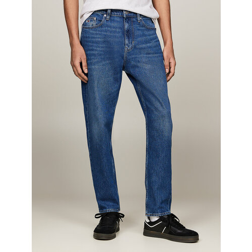 Джинсы зауженные Tommy Jeans, размер 32/34, denim dark