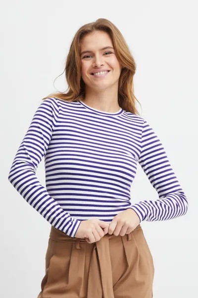 Лонгслив b.young BYPESSY LS 20812809, фиолетовый